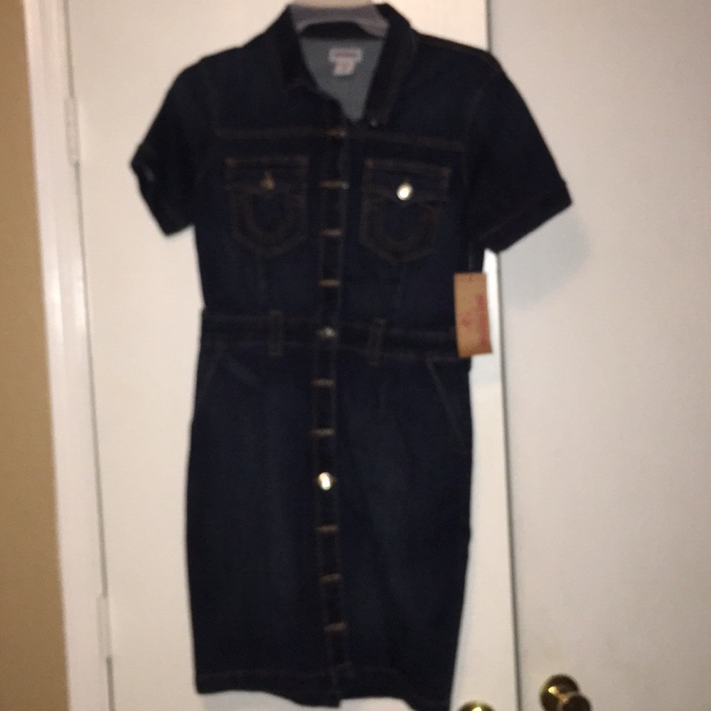 True religion bodycon pencil dress